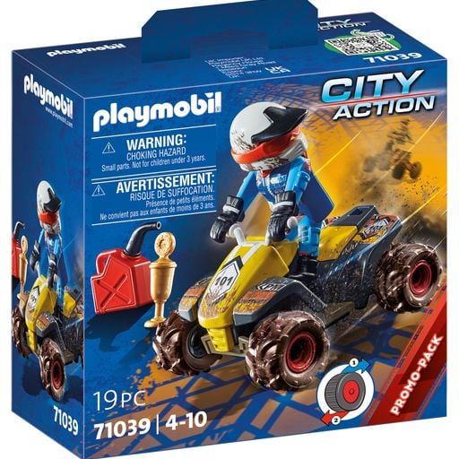 Playmobil City Action - Pilote et quad