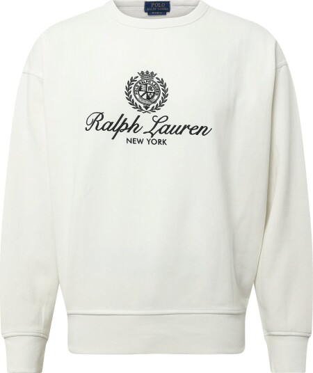 Polo Ralph Lauren The Rl Fleece Relaxed Fit Sweatshirt - TROPHY CREAM - XS