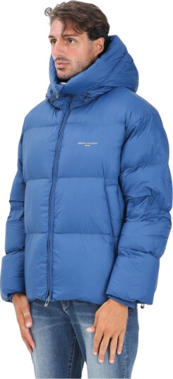 Armani Exchange Herre Jakker Blå XL,
