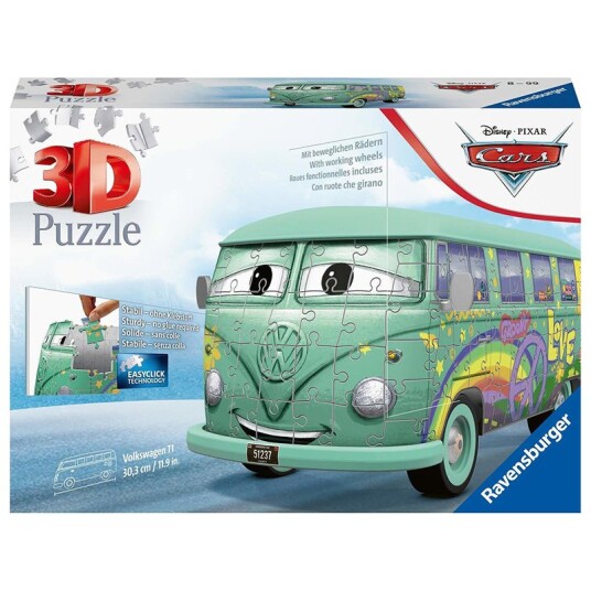 Ravensburger 3d Puslespill 184 Brikker Volkswagen T1