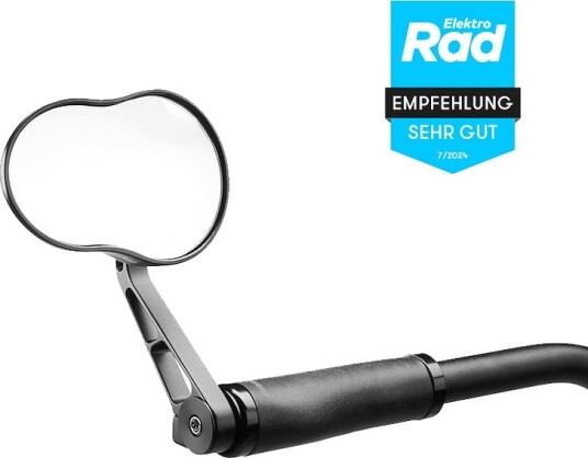 Ergotec M-99 speil aluminium venstre/høyre sort Ergotec M-99 speil aluminium venstre/høyre sort