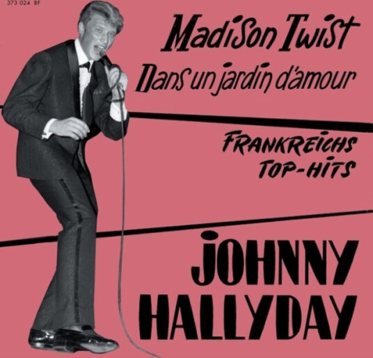 Johnny Hallyday Etranger No. 18 Madison Twist Pochette Allemande CD