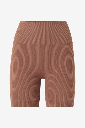 Björn Borg Treningsshorts Studio Seamless Ribbed Beige Björn Borg Treningsshorts Studio Seamless Ribbed Beige