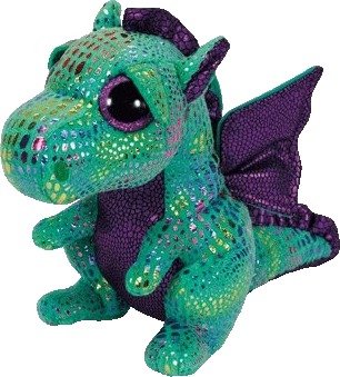 Ty Beanie Boos Cinder Green Dragon 210218