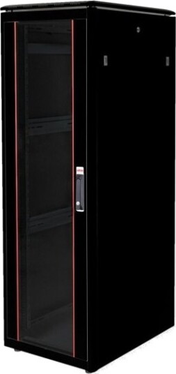 Roline 26.21.0229 Frittstående Hylle 36U 600 Kg Rack Skinner Justerbare Bein 76.1 Kg