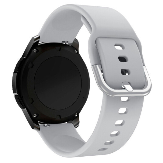 Hurtel Silikon Universallreim til Smartklokke 20mm Grå