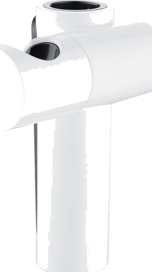 DIVELLO Rig Ø22 Glider for dusjstang, Ø 22 mm Hvit, Baderom