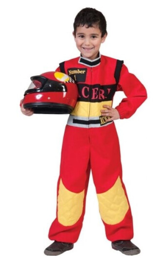 Boland Traciks Racerkører Kostume ES403117104