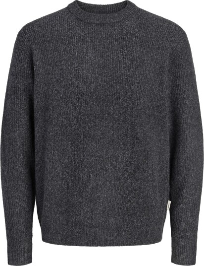 Jack & Jones Jorfrederiksberg Ollie Knit Crew Neck Black XL