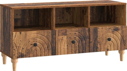  TV skap Gammelt tre 102 x 34,5 x 50 cm Konstruert tre