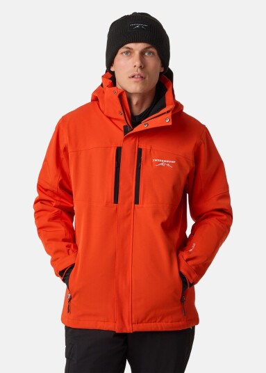 St. Anton Jacket Sr Burned Orange/Black 3xl Skijakker St. Anton Jacket Sr Burned Orange/Black 3xl Skijakker