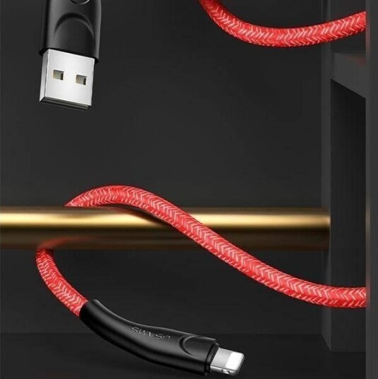 Usb-Kabel Usams Usb-A Til Lightning 1 M Rød