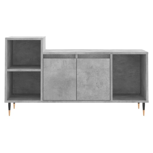 vidaXL TV-benk betonggrå 100x35x55 cm konstruert tre 8721012113510 vidaXL TV-benk betonggrå 100x35x55 cm konstruert tre 8721012113510