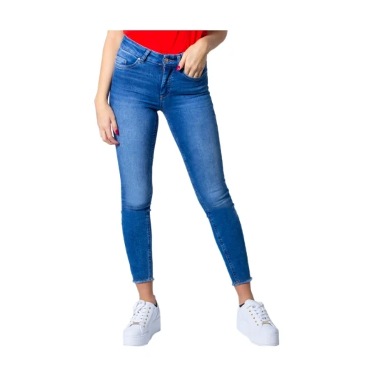 ONLY Onlblush Mid Sk Ank Rw Dnm Rea12187 Noos - Blue - XL x 32 ONLY Onlblush Mid Sk Ank Rw Dnm Rea12187 Noos - Blue - XL x 32