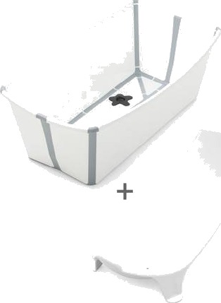 Stokke Flexi Bath Badekar Bundle White