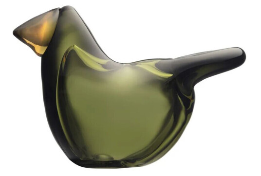 iittala Birds by Toikka fluesnapper Mosegrønn-kobber iittala Birds by Toikka fluesnapper Mosegrønn-kobber
