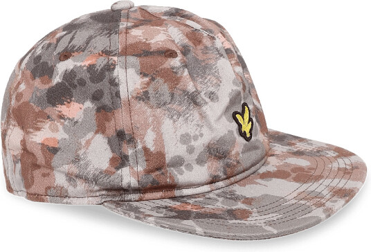 Lyle & Scott Digital Animal Print Cap Brown ONE SIZE