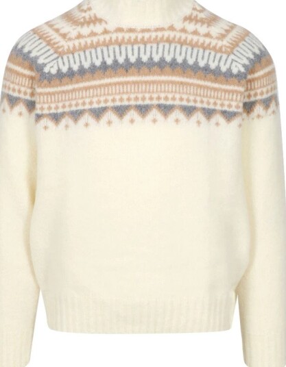 Gran Sasso Herre Strikkevarer Beige M,