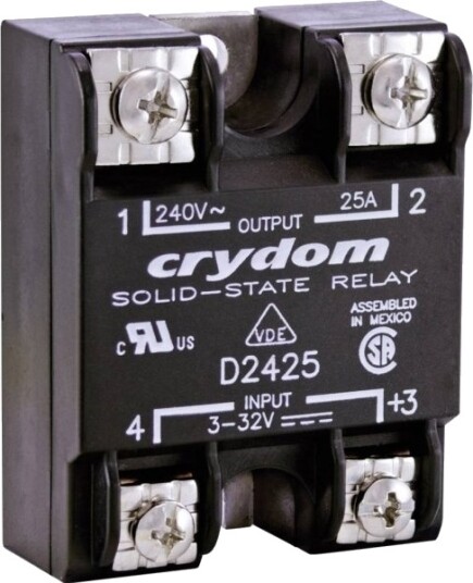 Crydom Halvlederrelé H12wd4890 90 A Koblingsspenning Maks.: 660 V/Ac Veksling Ved Nullspenning 1 Stk