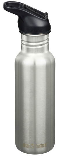 Klean Kanteen Classic Narrow Flip Sport drikkeflaske 532 ml, børstet stål Klean Kanteen Classic Narrow Flip Sport drikkeflaske 532 ml, børstet stål