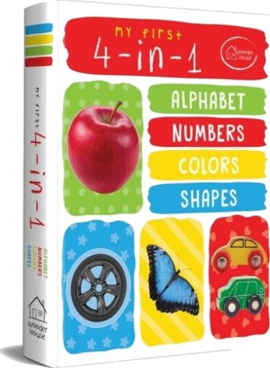 My First 4 In 1 Alphabet Numbers Colours Shapes