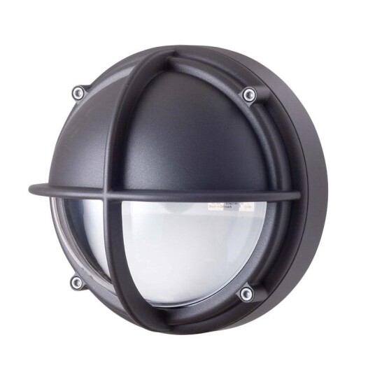 Louis Poulsen Skot LED Vegglampe Halvavskjermet Klart Glass 