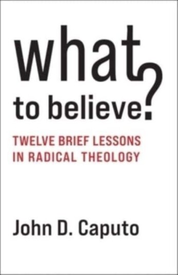 What to Believe?  Twelve Brief Lessons in Radical Theology