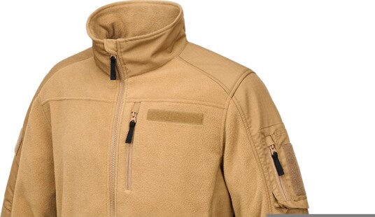 Brandit Fleecejacka Ripstop Beige