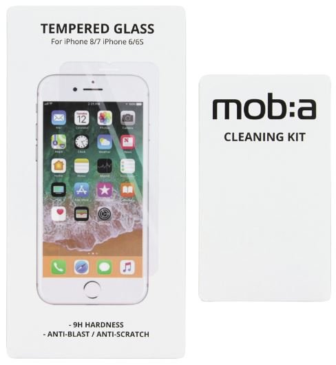 iPhone 6S/7/8/SE (2020/2022), Skjermbeskytter, herdet glass