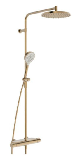 Oras Armatur Optima Style 7192n Takdusj Børstet Bronse