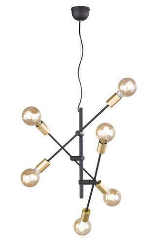 Trio Lighting Cross lysekrone