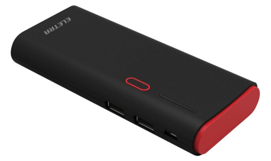 ELETRA POWERBANK 12500MAH BK/RD ELETRA POWERBANK 12500MAH BK/RD