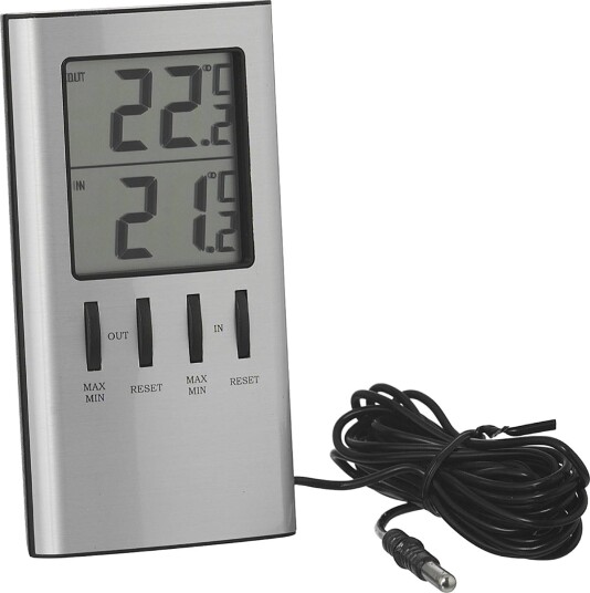 TERMOMETER INNE/UTE DIGITALT TERMOMETER INNE/UTE DIGITALT