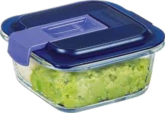 LUMINARC Easy Box, Matboks i glass 1,22 ltr med lokk