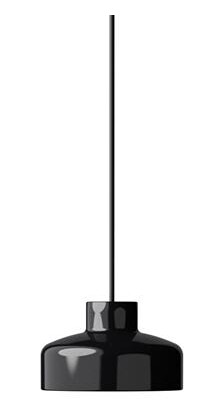 NINE Lakk Taklampe Liten Sort