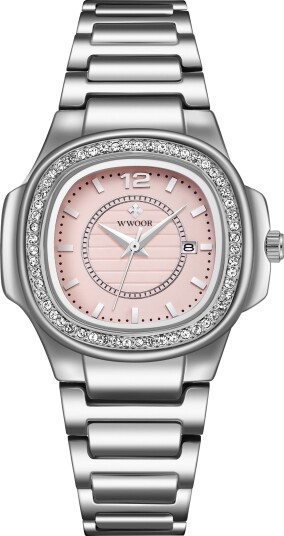 WWOOR Sunstone Silver Pink