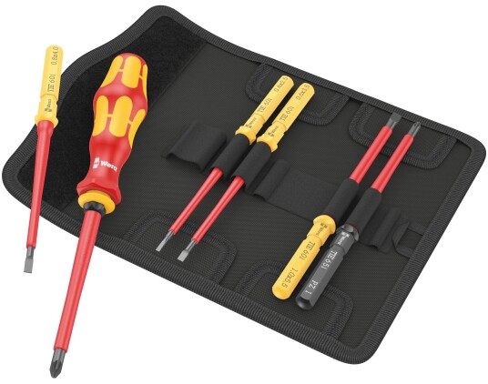 Wera Skrutrekkersett Kraftform Kompakt Vde 7 Universal 2 7 Deler
