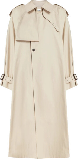 Saint Laurent Dame Frakker Beige S,