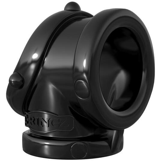 Fantasy C-Ringz Rock Hard Cock Pipe      - Svart
