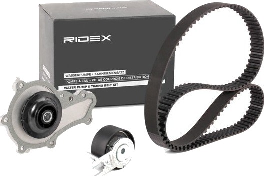 Registerreimsett med vannpumpe RIDEX 3096W0009