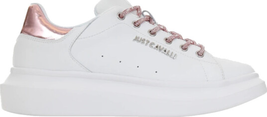 Just Cavalli Dame Sko Hvit 41 EU,