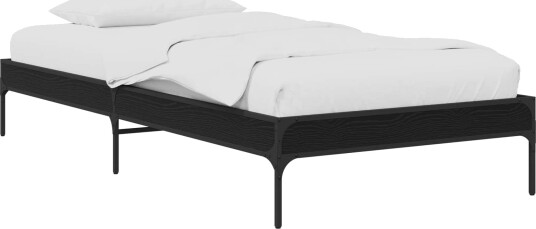  Sengestamme Svart eik 80 x 200 cm Konstruert tre