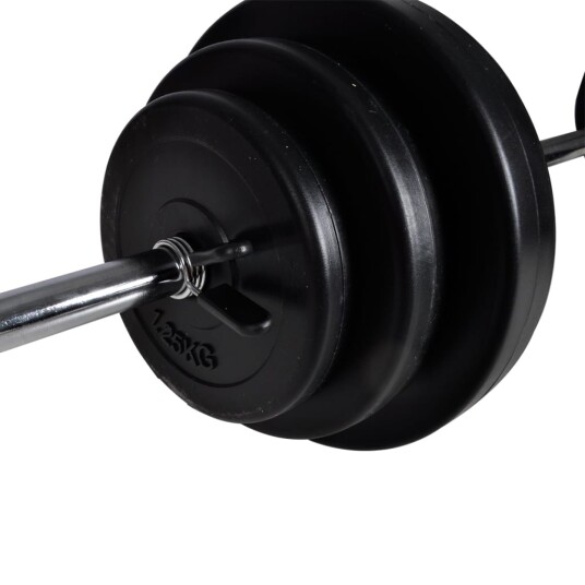 vidaXL Vektstang- og manualsett 30,5kg