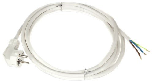 Nettkabel PMH 3G1.5mm² 3M hvit Nettkabel PMH 3G1.5mm² 3M hvit