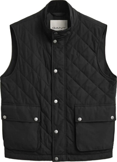 Gant Quilted Vest BLACK X3XL