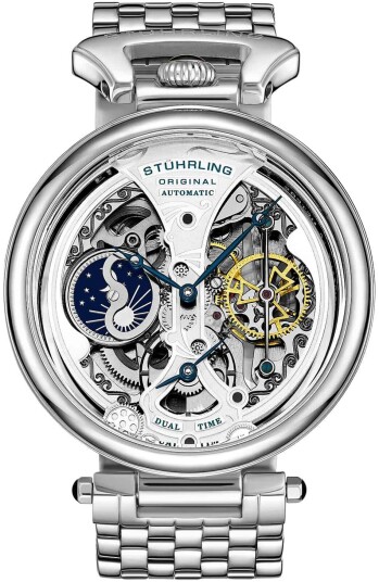 Stührling Original Herreklokke 4003.1 Legacy Skjelettkuttet/Stål