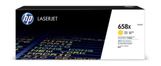 HP W2002X HP 658X Tonerkassett Gul