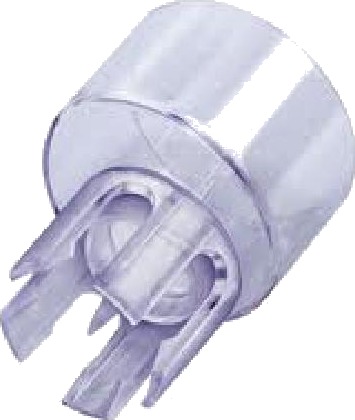 Ecoflac Mix overføringsadapter med plastnål 250 stk Ecoflac Mix overføringsadapter med plastnål 250 stk