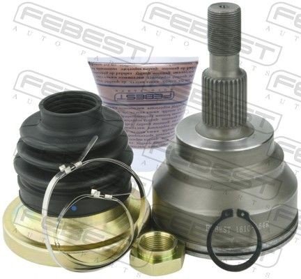 Febest Drivknute drivaksel FEBEST 1610 164R
