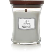 Woodwick Medium Lavender & Cedar